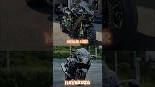 Ninja H2R vs Hayabusa: The Ultimate Superbike Battle!  | Speed, Power & Performance Comparison ️