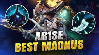 Dota 2 Magnus Nonstop Crazy Plays By Ar1se With RRP ! 1 Win 1 Loss