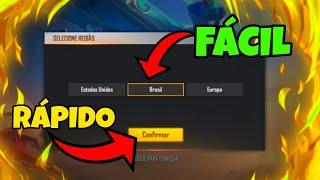  Como CREAR UNA CUENTA En La REGIÓN De BRASIL En FREE FIRE 2021 (FÁCIL Y RÁPIDO)