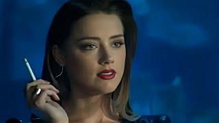 Amber Heard Smoking  Cigarette