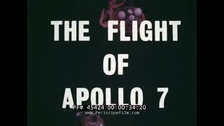 NASA APOLLO PROGRAM  APOLLO 7 MISSION DOCUMENTARY FILM 45424