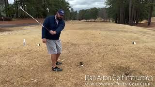 How to Release the Club by Folding the Golf Club Thru - instead of Pulling it