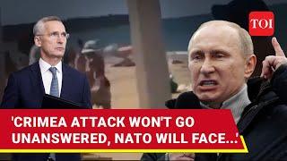 'NATO Will Pay...': Putin Roars As American ATACMS Missiles Kill Russians On Crimea Beach