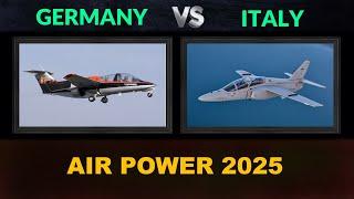 Germany vs Italy Air Power 2025 | German Air Force vs Italian Air Force | Defense Tube