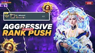 AGGRESSIVE TOP  GAMEPLAY | CONQUEROR RANK PUSH WITH MHKPlayZisLIVE  #bgmi #shortsfeed #shorts #pubg