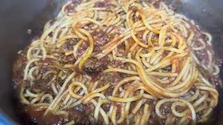 The best and yummy  home cook spaghetti