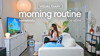 my gentle morning routine alone  habits to be my best self | slice of life visual diary