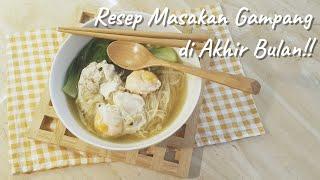 GA PERLU NASI!!! IDE RESEP MASAKAN GAMPANG | MIESOA PAKCOY | COOK WITH ME |