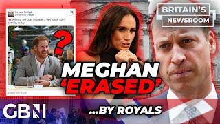 Royals launch UNPRECEDENTED snub of Meghan Markle in 'passive aggressive' birthday message to Harry