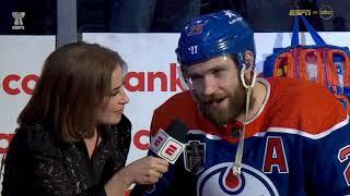 I still have LOTS more to give! - Leon Draisaitl reacts to Oilers' dominant Game 4 win | NHL on ESPN