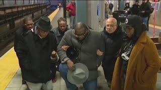 Vigil held for woman burned to death on NYC subway