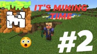 MAXICRAFT ADVENTURE TIME GAMEPLAY (EP.2) | IT'S MINING TIME | ZYCKNU HERO