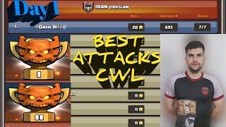 Day 1 - Th15 Top6 insane CWL Attack Strategy