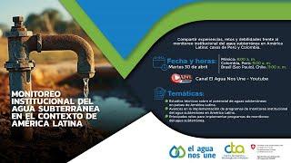 Monitoreo institucional del agua subterránea en América Latina
