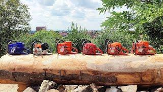 90cc chainsaws battle - Husqvarna 395xp, 592xp, 394xp, Stihl MS 661c, bonus Solo 675 & G395xp