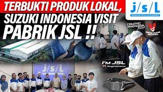 PEMBUKTIAN SUZUKI VISIT PABRIK JSL PRODUK AKSESORIS MOBIL ASLI INDONESIA #banggabuatanlokal