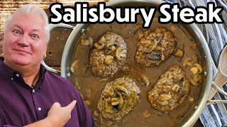 Salisbury Steak with Mushroom Brown Gravy: A Classic Family Favorite!