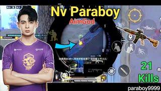 Nova Paraboy: 5 Fingers Gameplay! 21- Kills | Paraboy Live | PUBG Mobile Gameplay