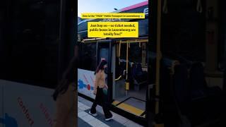 How to Use Free Public Transport in Luxembourg, Travel the country for FREE. Here are the Steps