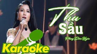 [Karaoke] Thu Sầu - Phương Diễm Huyền | Beat Gốc