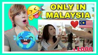 ONLY IN MALAYSIA  by JinnyboyTV | MALAYSIA REACTION | BOSSBABE CAFE REACTS
