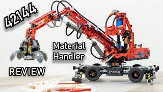 LEGO 42144 Review | LEGO Material Handler | Review 42144 LEGO Technic 2022 | LEGO Pneumatic Function