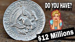 MOST EXPENSIVE USA SILVER KENNEDY HALF DOLLAR COIN'S WORTH MILLIONS OF DOLLARS!!