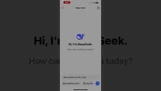 How to use DeepSeek AI on IPhone