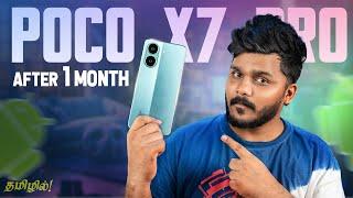 Battery King ! Poco X7 Pro Long Term Review with Full Pros & Cons after 45 Days in Tamil!