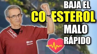 COMO BAJAR el COLESTEROL MALO: 5 FORMAS