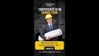 Certificate IV in Demolition - RPL Australia