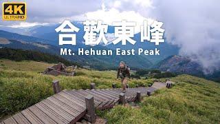 4K【合歡山東峰】高山杜鵑花季攀登合歡群峰！Solo Hiking the Mt. Hehuan East Peak in Taiwan