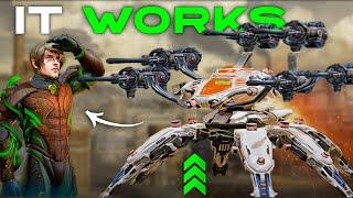 Basil Sniper Pilot Actually WORKS With Molots... 6x Molot Dagon SHREDS At 800m | War Robots