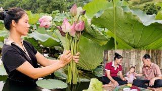 Purple sticky rice with lotus flavor/boiled duck lemongrass on Tet holiday "kill insects" | LaThịLan