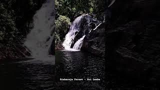 Lankagama waterfalls #sinhalatravelvlog #srilankaculture #srilankatravelvlog