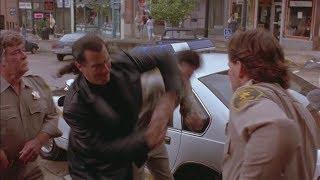 Steven Seagal Beats Cops - Fire Down Below