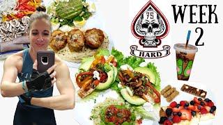 75 HARD WEEK 2| MEDITERRANEAN DIET| NICOLE BURGESS BUILD MUSCLE