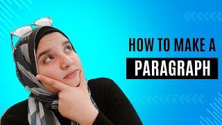 ازاي اعمل برجراف باأسهل طريقه لطفلك .. How to make a paragraph #للمبتدئين #التأسيس #english