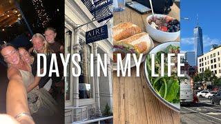 NYC VLOG: corepower, friends meet Sydney, shopping, spa day, etc.