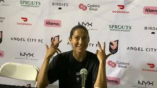 CHRISTEN PRESS RETURNS to the PITCH with ANGEL CITY FC