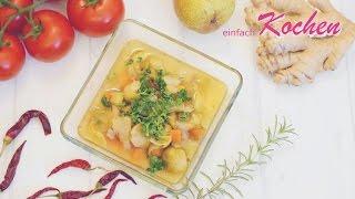 Leckere Gemüsesuppe für den Winter - einfachKochen vegan