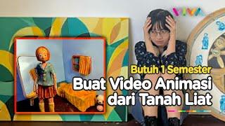 Habiskan 1 Semester, Mahasiswi ITB Bikin Animasi Tanah Liat Pakai Video Claymation