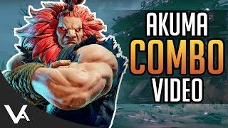 SFV - Akuma Combo Video By VesperArcade (Season 2)