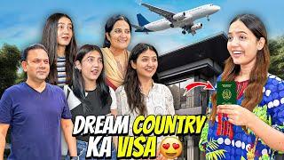 Dream Country Ka Visa Mill Gaya️|Ghar Waly Khushi Sy Excited|Sistrology