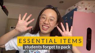 Essential Items Students Forget to Pack | Unite Students