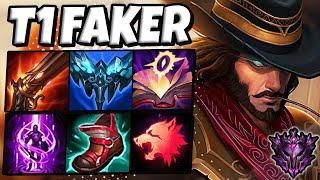 T1 Faker Twisted Fate vs Ryze [ MID ] Patch 11.23 Ranked Korea 