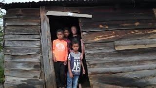 This family's house in the Dominican Republic. The blonde