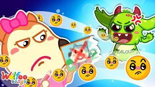 Jealousy Lucy  Don't Feel Jealous Song  Wolfoo Nursery Rhymes & Kids Songs