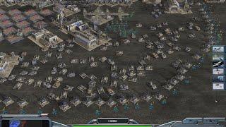 USA Laser - Command & Conquer Generals Zero Hour - 1 vs 7 HARD Gameplay