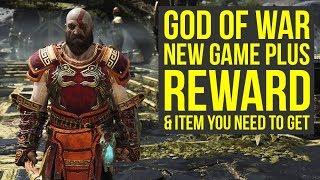 God of War New Game Plus HARDEST DIFFICULTY REWARD & Get This Item Again (God of War 4 New Game Plus